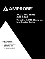 Amprobe ACDC-100 & ACDC-100-TRMS Clamp-On Multimeters Benutzerhandbuch