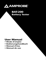 Amprobe BAT-200 Battery Tester Benutzerhandbuch