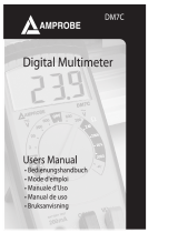 Amprobe DM7C Digital Multimeter Benutzerhandbuch