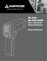 Amprobe IR-750 Infrared Thermometer Benutzerhandbuch