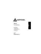 Amprobe PM51A Pocket Multimeter Benutzerhandbuch