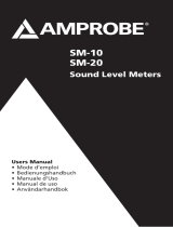 Amprobe SM-10 & SM-20 Sound Level Meters Benutzerhandbuch