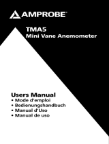 Amprobe TMA5 Mini Vane Anemometer Benutzerhandbuch