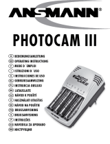 ANSMANN Photo Cam III Power Set 2850 mAh Bedienungsanleitung