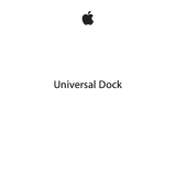 Apple Universal Dock Bedienungsanleitung