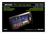 Archos 70 Benutzerhandbuch