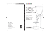 Ascaso ESPRESSO COFFEE GRINDER Benutzerhandbuch