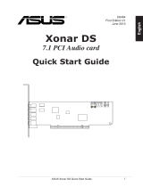 Asus Xonar DS Benutzerhandbuch