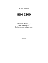 dB Technologies IEM 2200 Benutzerhandbuch
