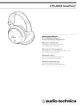 Audio Technica audio technica ATH-ANC9 QuietPoint Noise Cancelling Headphones Benutzerhandbuch