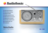 AudioSonic RD-1540 Benutzerhandbuch