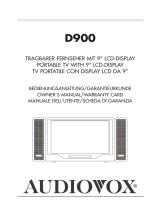 Audiovox D900 Benutzerhandbuch