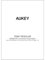 AUKEY PB-Y22 Benutzerhandbuch