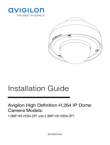 Avigilon 1.0MP-HD-H264-DP1 Installationsanleitung