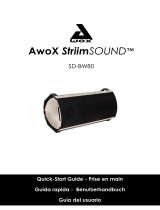 Awox StriimSOUND SD-BW80 Schnellstartanleitung