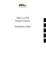 Axis AXIS 212 PTZ Installationsanleitung