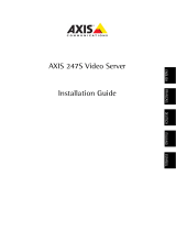 Axis 247S Installationsanleitung