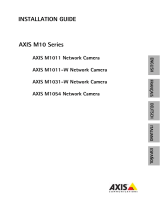 Axis Communications M1054 Benutzerhandbuch