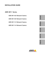 Axis M1114 Installationsanleitung