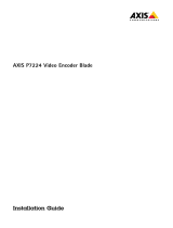 Axis P7224 Benutzerhandbuch
