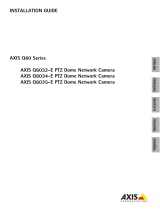 Axis Q6032-E PTZ Installationsanleitung