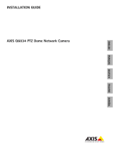 Axis Q6034-E Installationsanleitung