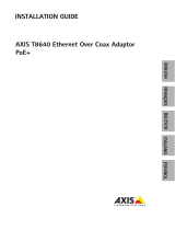 Axis Communications T8640 Benutzerhandbuch