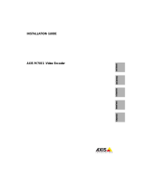 Axis Communications M7001 Benutzerhandbuch