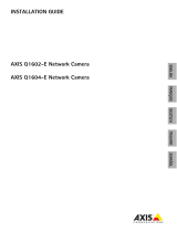 Axis Communications Q1604-E Benutzerhandbuch