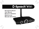 B-Speech RTX1 Benutzerhandbuch