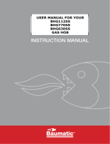 Baumatic BHG770SS - 33801366 Benutzerhandbuch