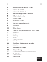 Beem Cold Drip Kaffeebereiter Benutzerhandbuch