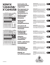 Behringer Xenyx 1204USB Benutzerhandbuch