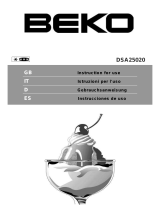 Beko DSA25020 Datenblatt