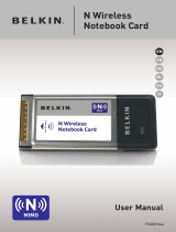 Belkin N Wireless Benutzerhandbuch