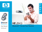 HP (Hewlett-Packard) F8T061-HP - Bluetooth Hands-Free - Headset Benutzerhandbuch