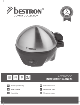 Bestron COPPER COLLECTION AEC1000CO Benutzerhandbuch