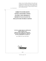 Bimar VBM35.EU Benutzerhandbuch