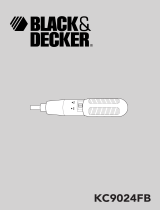 Black & Decker kc 9024 b Bedienungsanleitung