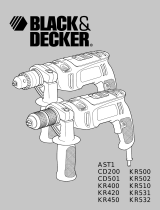 BLACK+DECKER CD501 Benutzerhandbuch