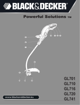 Black & Decker GL710 Bedienungsanleitung