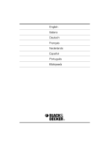 Black & Decker GR360 Benutzerhandbuch