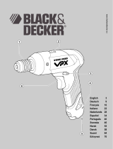 Black & Decker VPX1101 Bedienungsanleitung