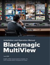 Blackmagic MultiView  Benutzerhandbuch