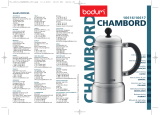 Bodum CHAMBORD 10616 Benutzerhandbuch