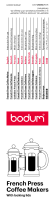 Bodum 1117116 Benutzerhandbuch
