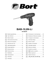 Bort BAB-10,8N-Li Benutzerhandbuch