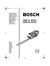 Bosch AHS 41 Accu Bedienungsanleitung