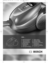 Bosch Vacuum Cleaner Bedienungsanleitung