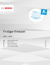 Bosch Built-in fridge-freezer combination Benutzerhandbuch